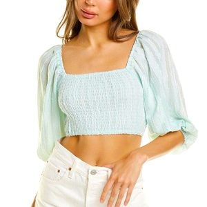 Available! Read Below Aiden Textured Crop Top M